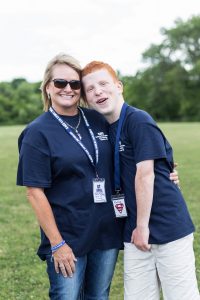 Colby KdVS Son with Koolen-de Vries Syndrome hugging mother