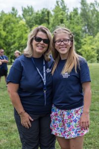 Melissa KdVS Daughter with koolen-de Vries Syndrome and mom smiling